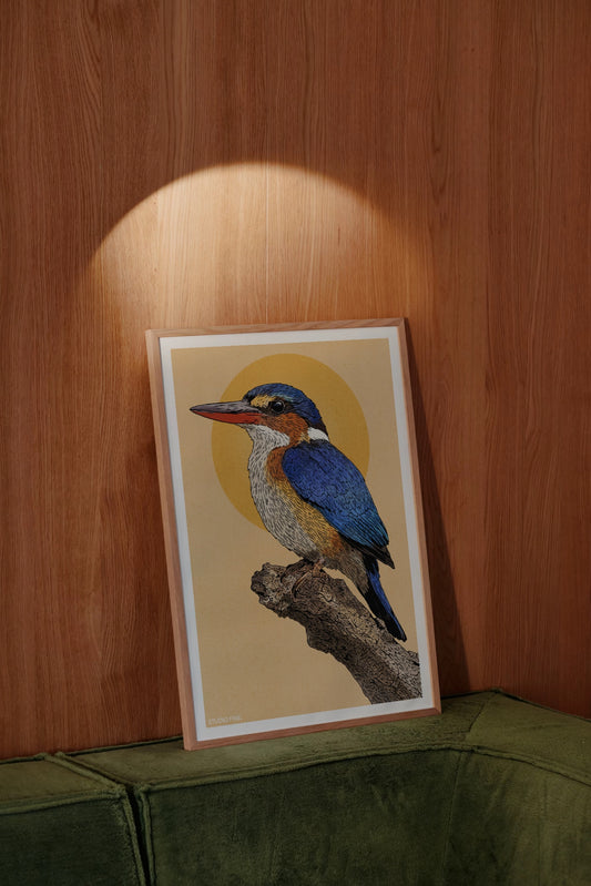 Kingfisher Print