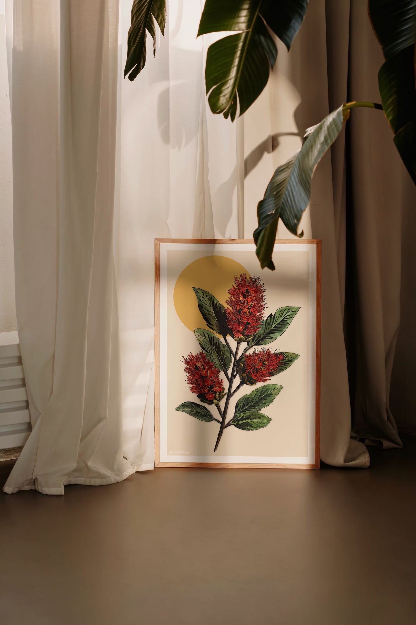 Bottlebrush Print
