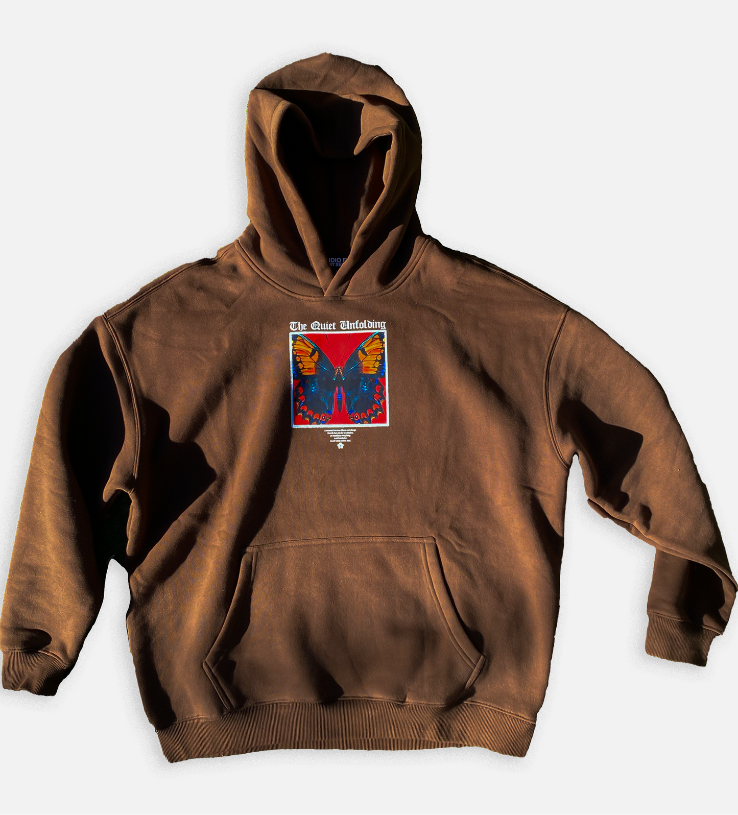 The Quiet Unfolding Oversized Fleeced Hoodie