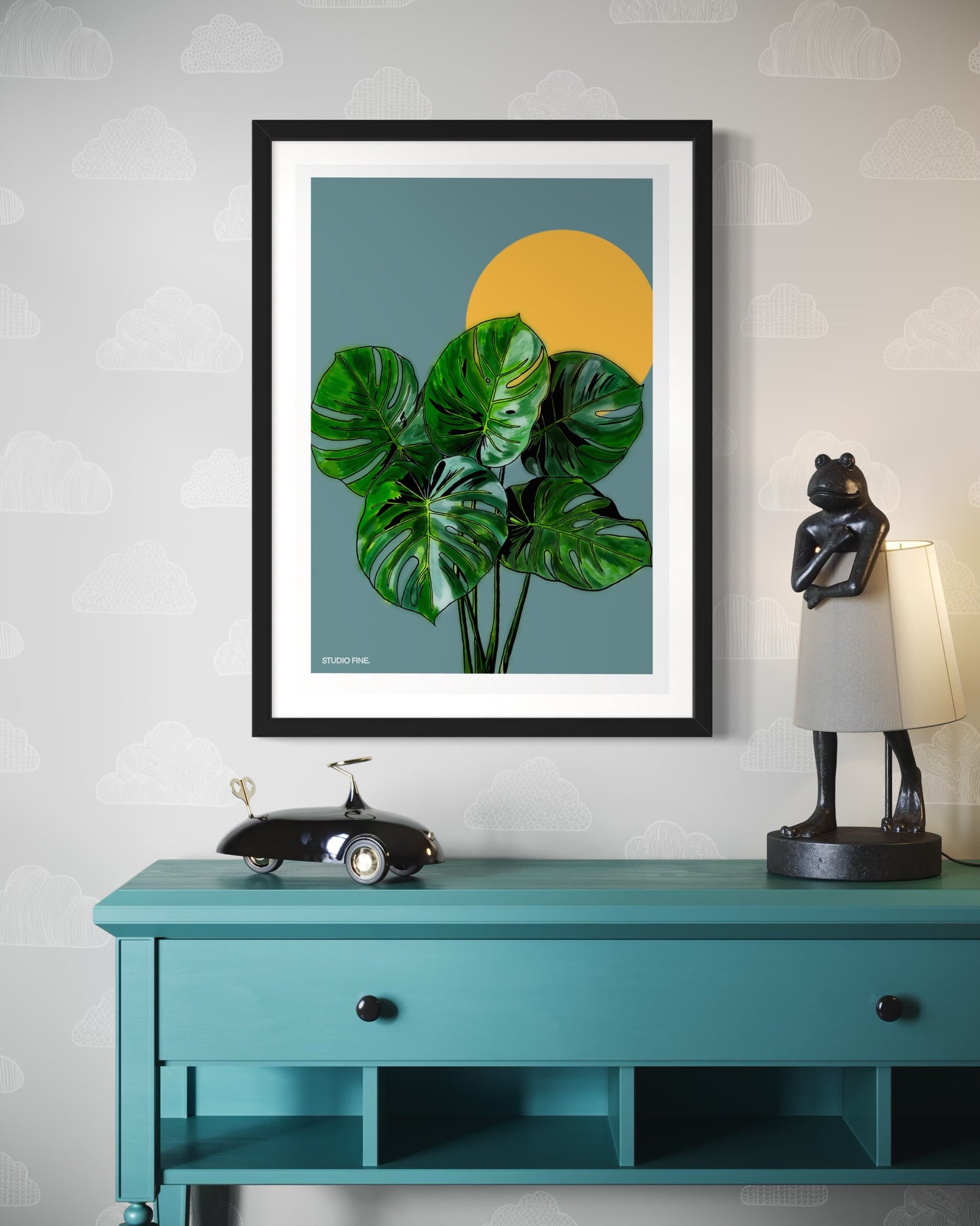 Monstera Print