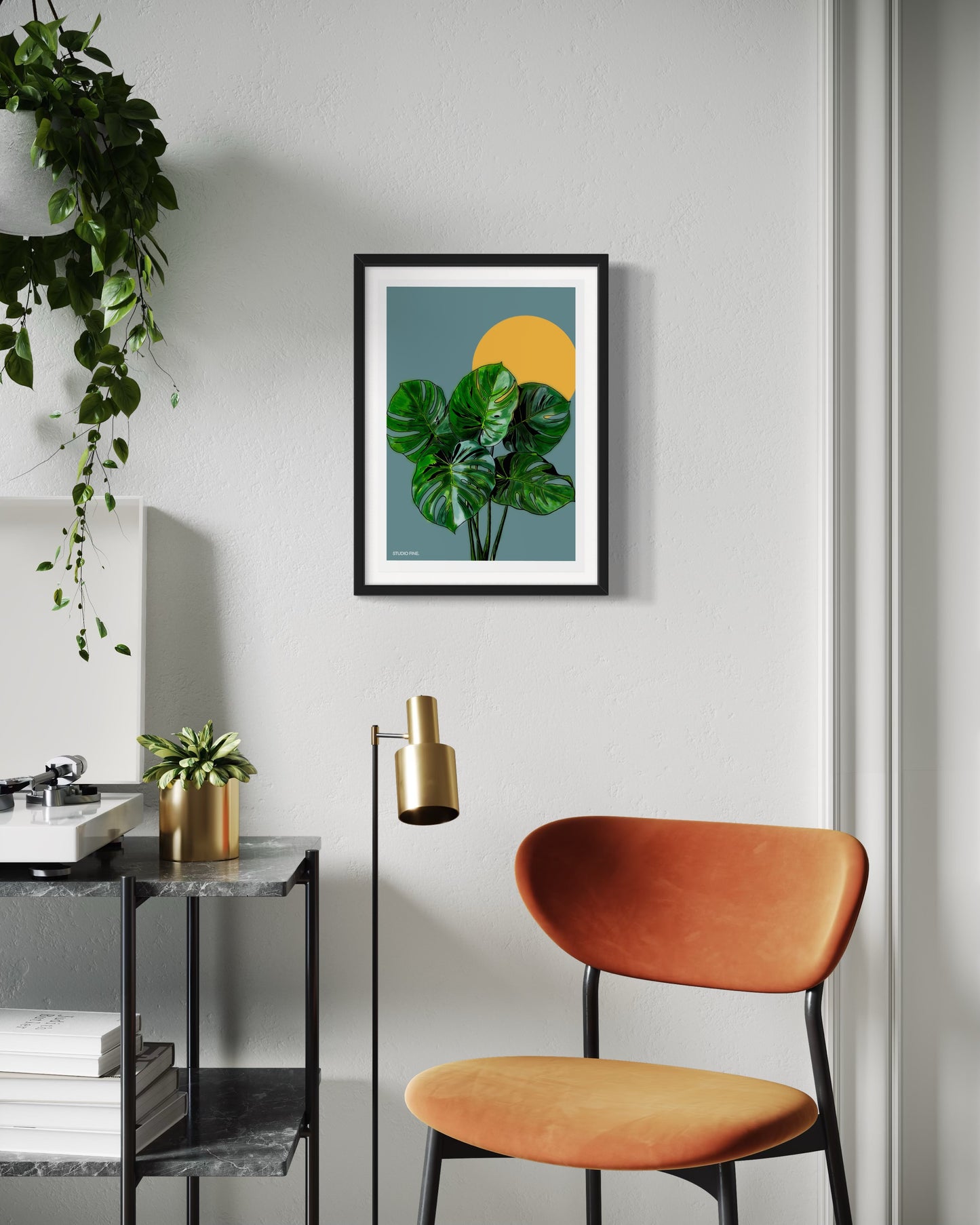 Monstera Print