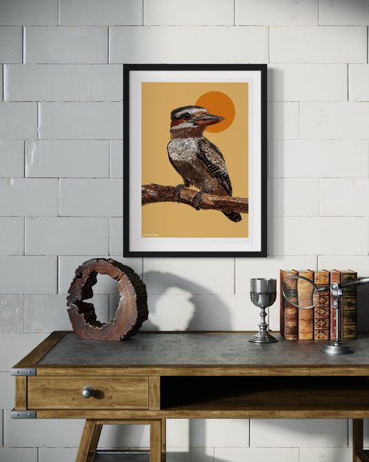 Kookaburra Print