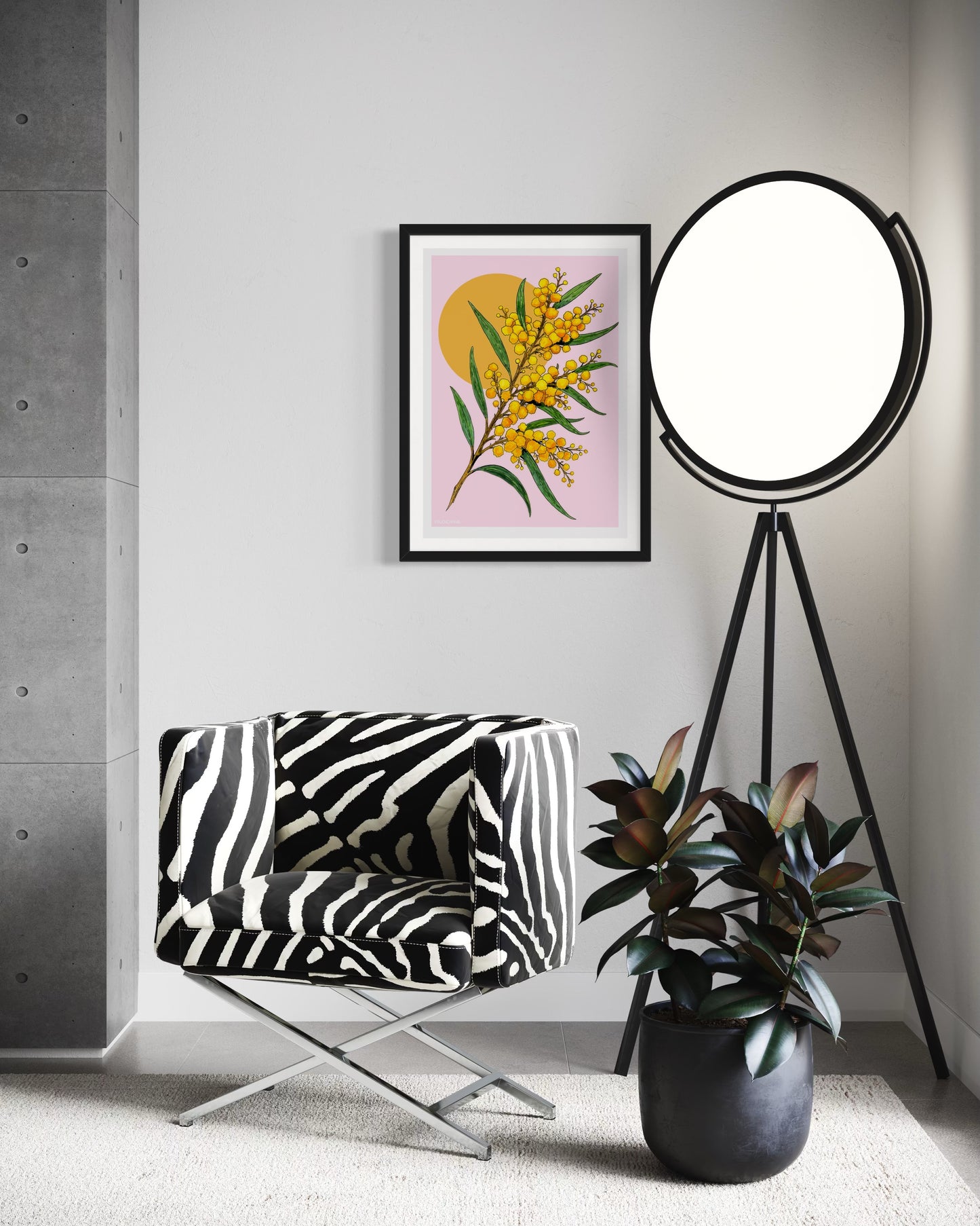 Wattle Print