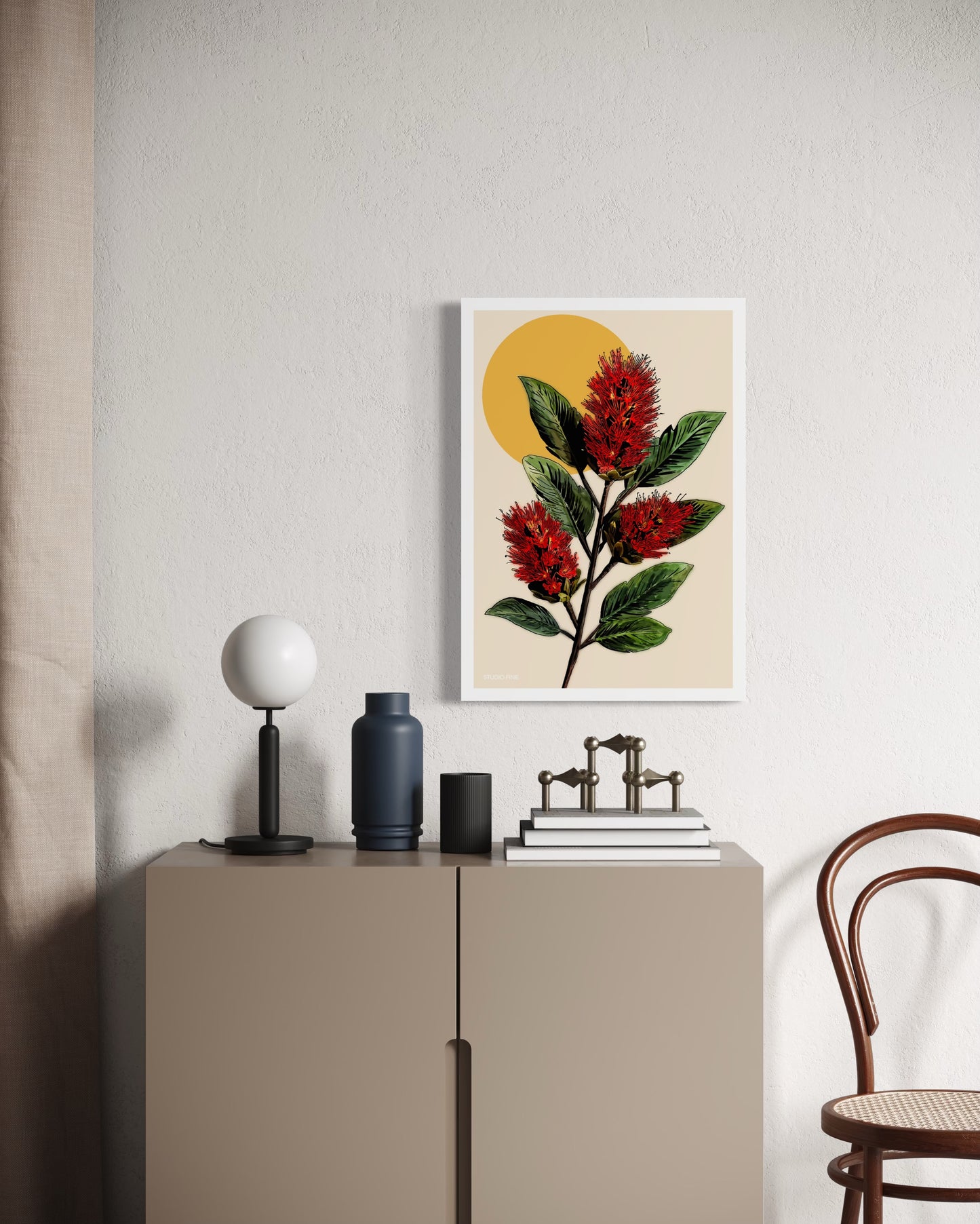 Bottlebrush Print