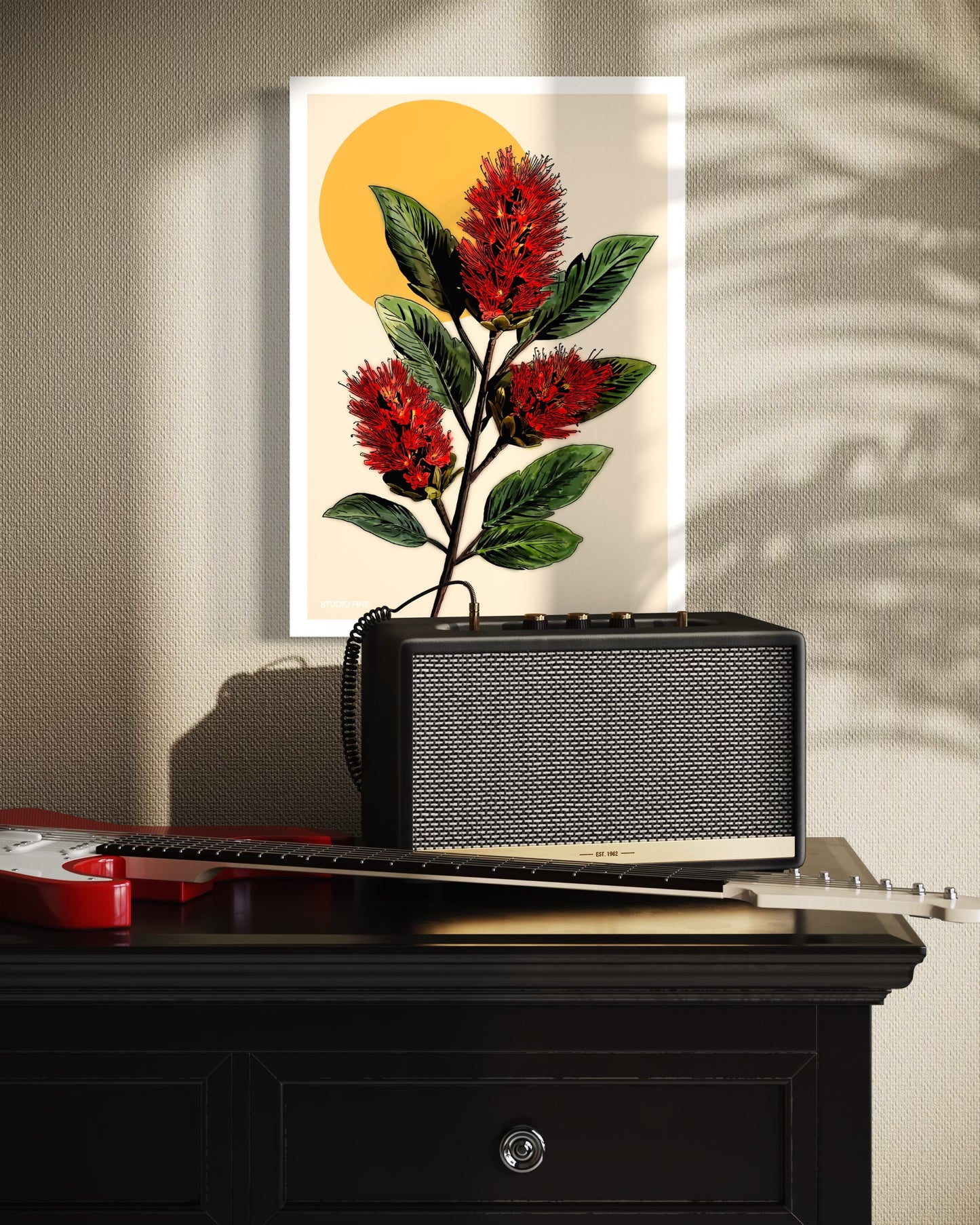 Bottlebrush Print