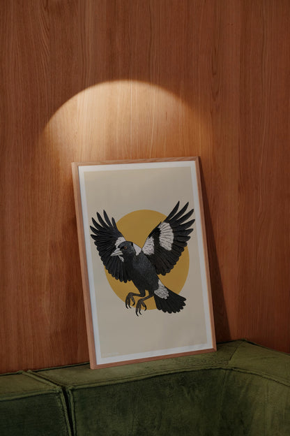 Magpie Print