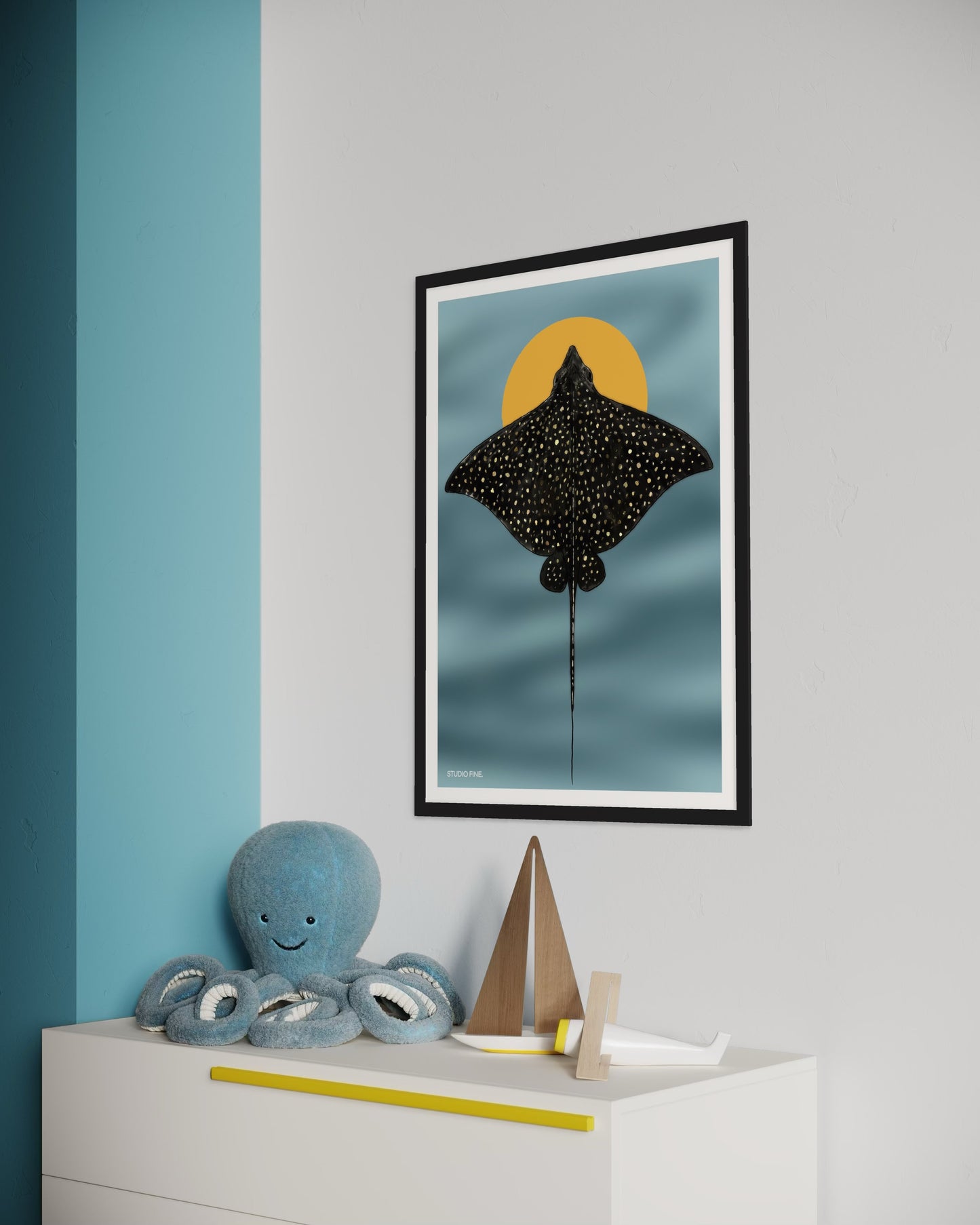 Spotted Eagle Ray Print