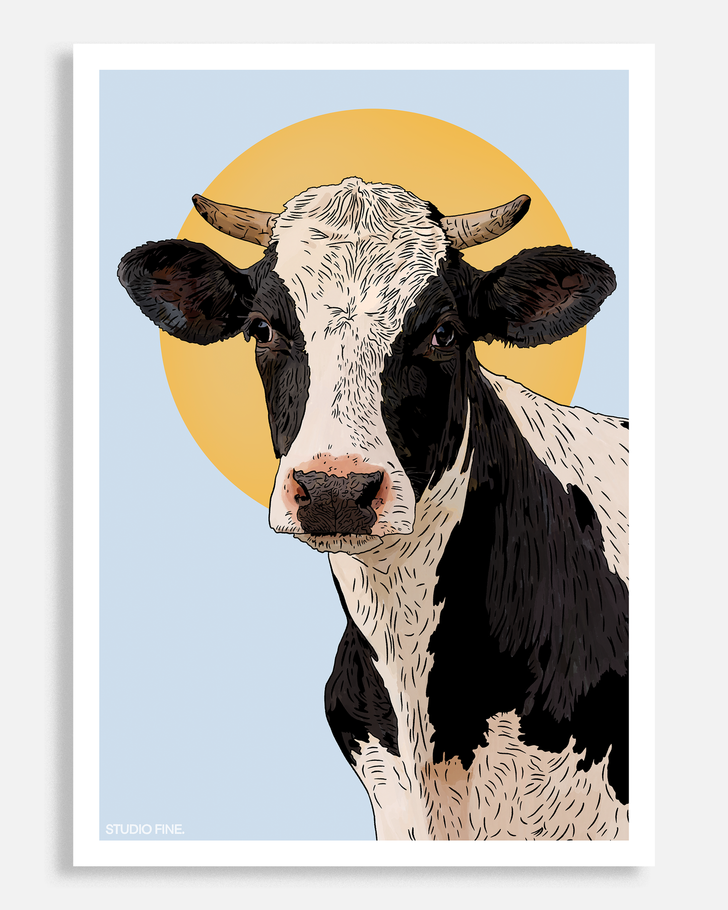 Dairy Cow Print