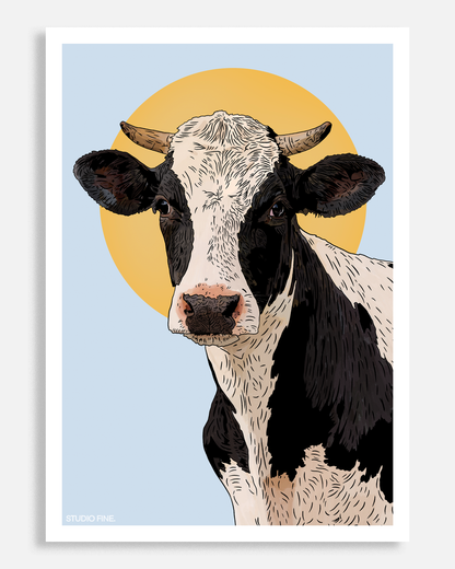 Dairy Cow Print