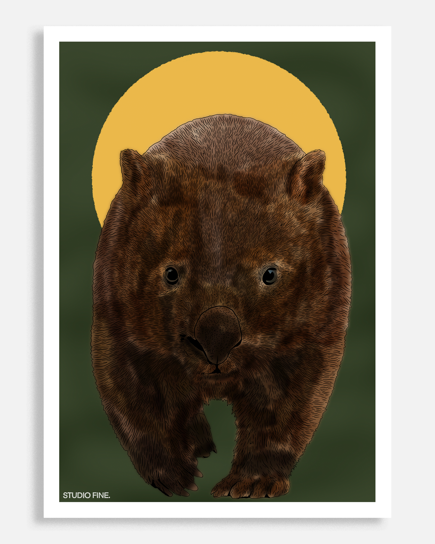 Wombat Print