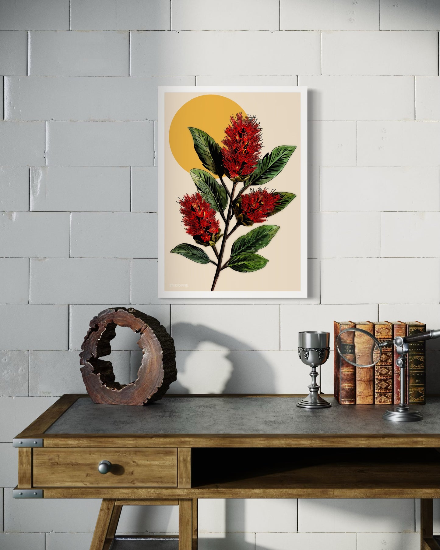 Bottlebrush Print