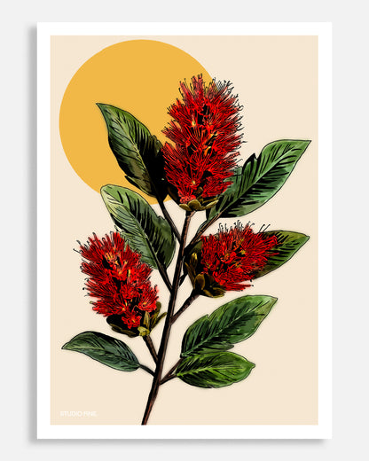 Bottlebrush Print
