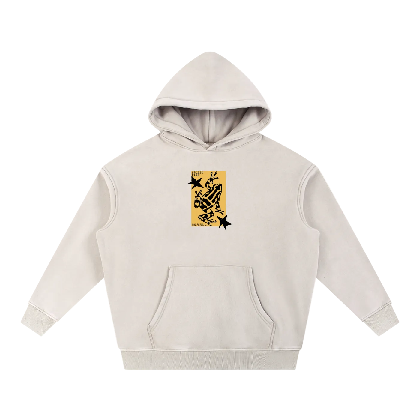 Corroboree Frog Fleece Oversize Hoodie