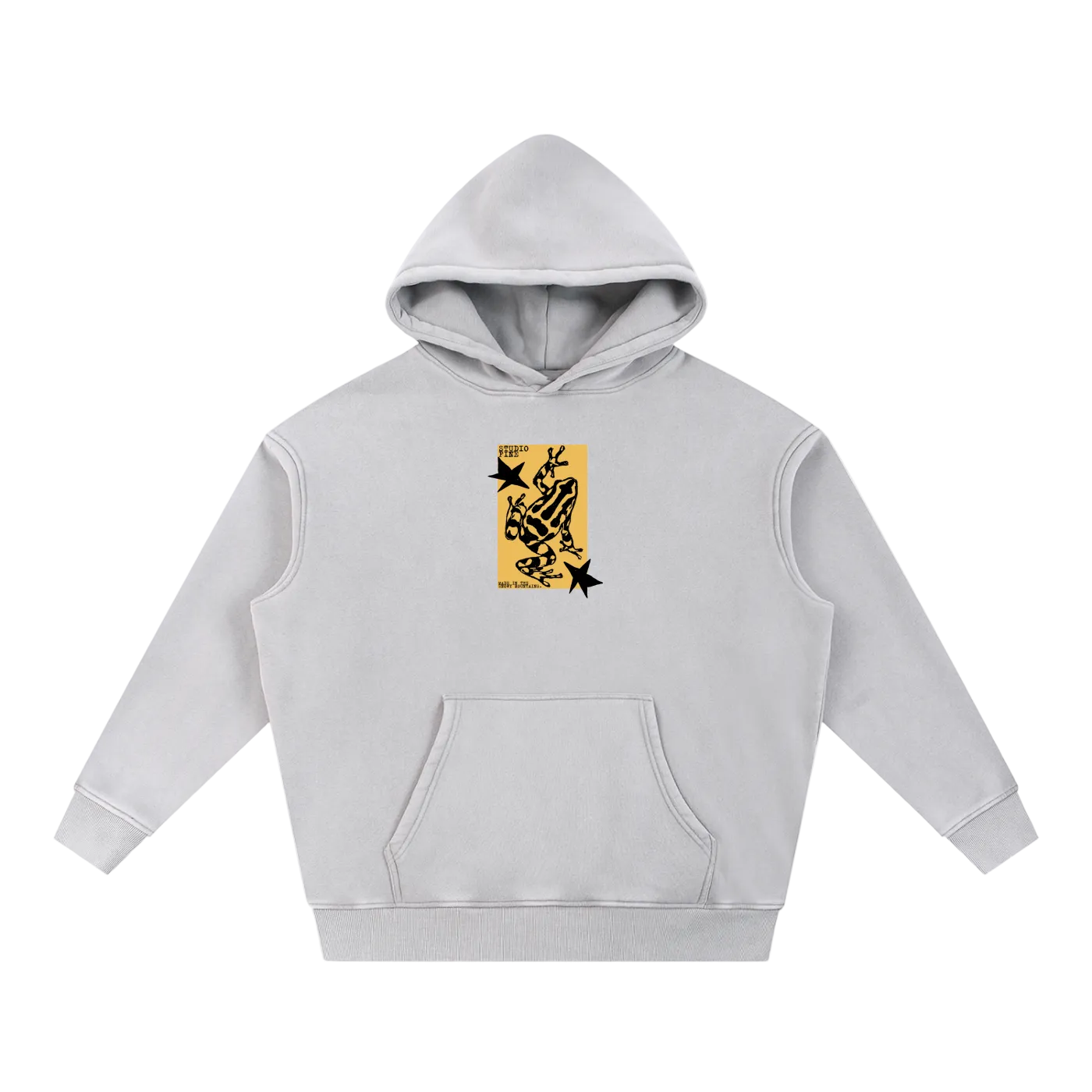 Corroboree Frog Fleece Oversize Hoodie