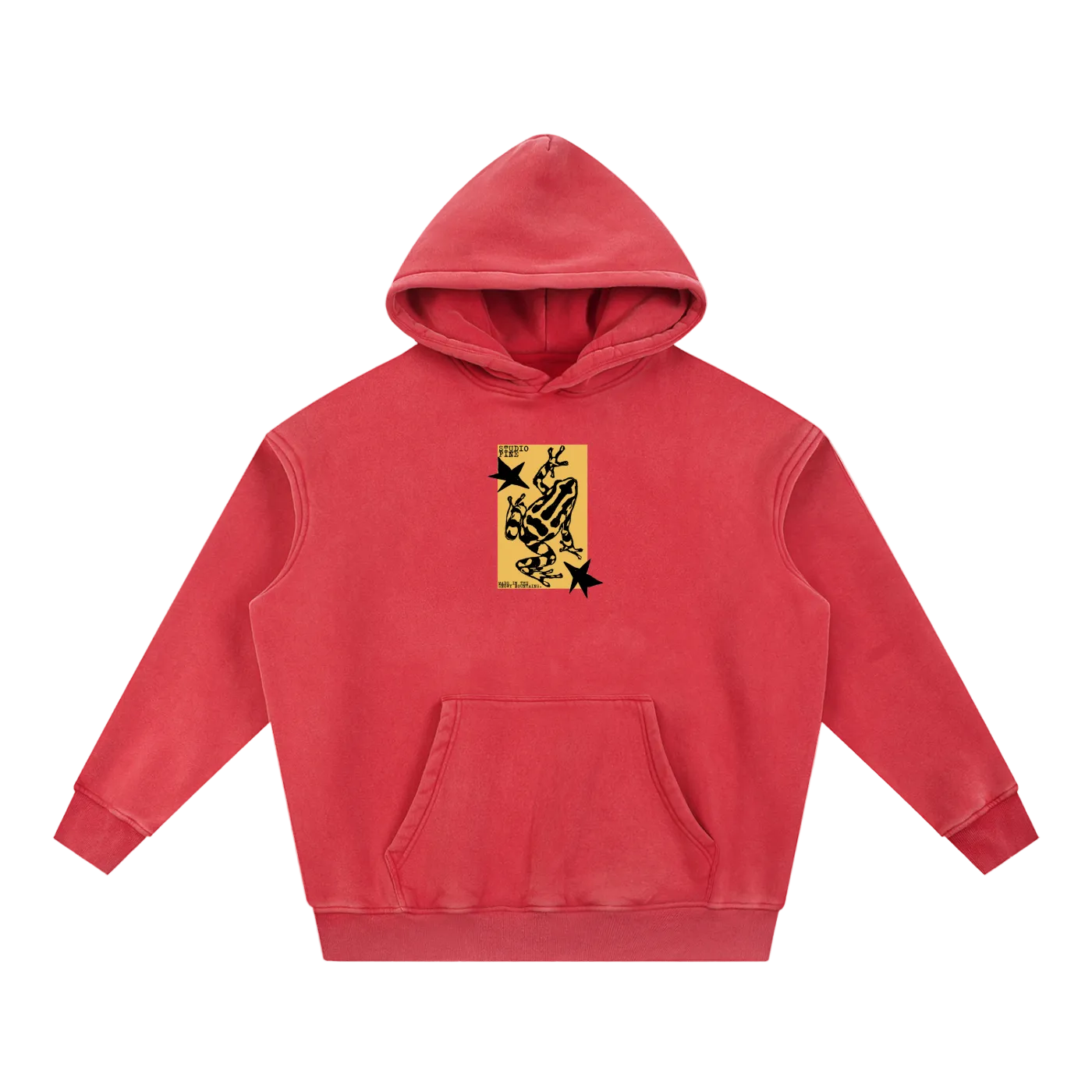 Corroboree Frog Fleece Oversize Hoodie