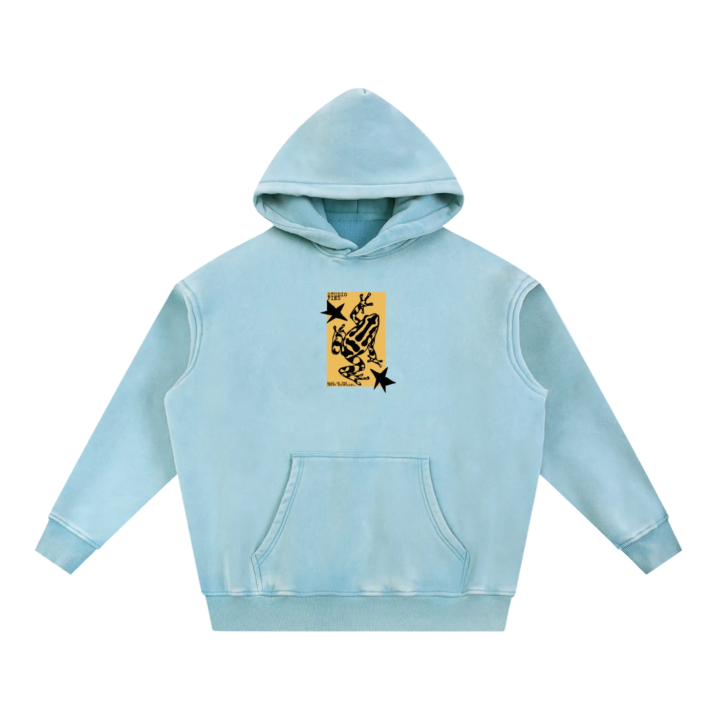 Corroboree Frog Fleece Oversize Hoodie